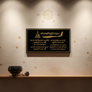 ป้ายรายชื่อเจ้าภาพ ติดผนัง